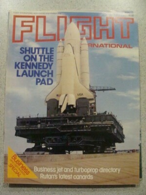 FLIGHT INTERNATIONAL - Shuttle on the Kennedy Launch Pad - 10/11/1979