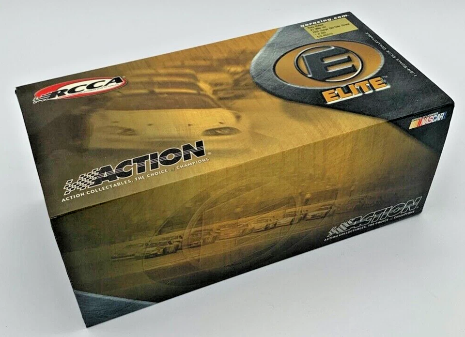 NASCAR Action Elite 2003 Rusty Wallace #2 Miller Lite 600 Start 1/24 Diecast Car - Image 2 of 4