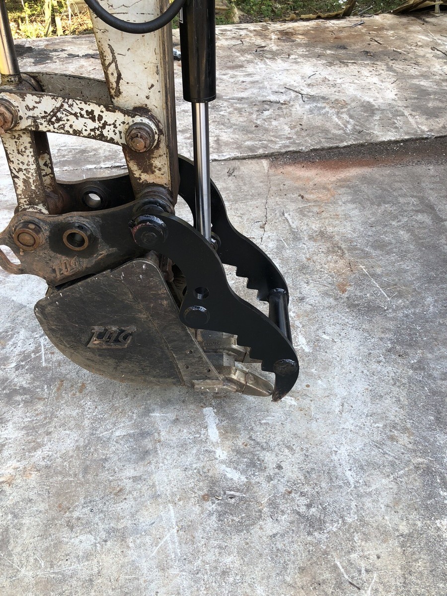Takeuchi TB135 TB035 Pin On Hydraulic Thumb Clamp Grapple Kit | eBay