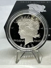Collectibles.2023-S PEACE PROOF SILVER DOLLAR COIN ULTRA CAMEO W/OGP/BOX/COA