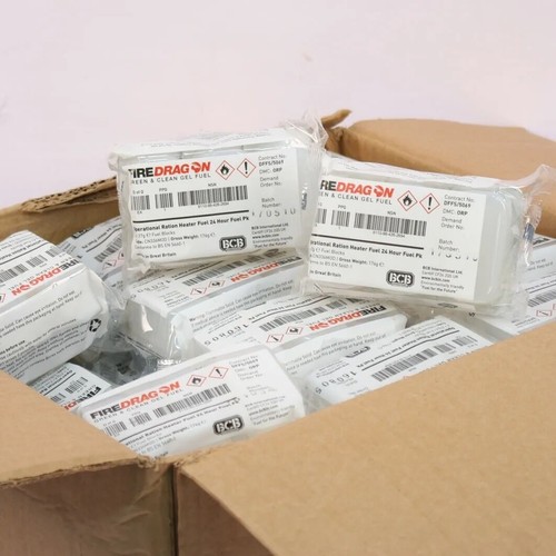 NEW BCB FIRE DRAGON GEL FUEL BLOCKS FOR FEILD COOKERS STOVES 1 X PACK