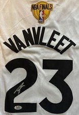 Fred VanVleet Signed Autographed Toronto Raptors NBA Finals Nike Jersey PSA COA