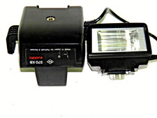 SELTENE ELEKTRONIK BLITZ GARNITUR FÜR POLAROID SX 70 MODELL:EUROBLITZ 370 XB