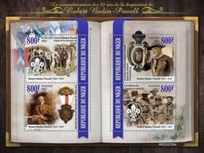 Robert Baden-Powell SCOUTING Scout/Scouts MNH 4v-Stamp Sheet (2021 Niger)