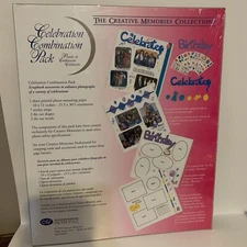 NEW CREATIVE MEMORIES - CELEBRATION COMBINATION PACK - 10" X 12"