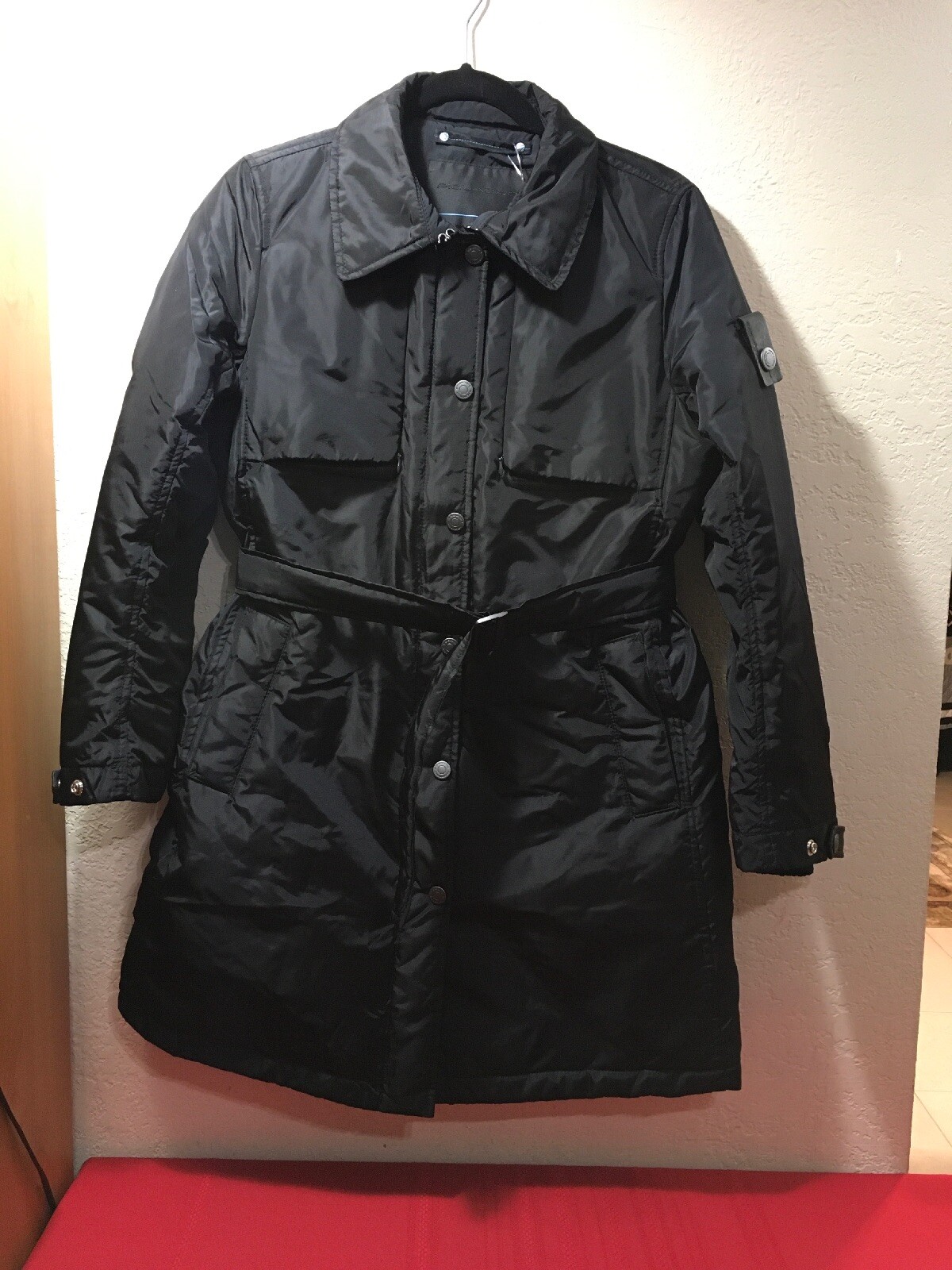 Waterproof Black Puffer Jacket Thermal Factor 4 Size EUR 42 US-image