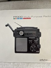 Hand-Crank ETON FR300 Multi-Purpose AM/FM/TV-VHF Radio NOAA Weather
