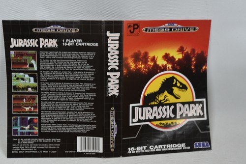 Jurassic Park SEGA Mega Drive Game - NO CASE or Manual - Picture 2 of 3