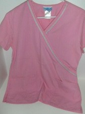 SB Scrubs pink scrub top - X Small