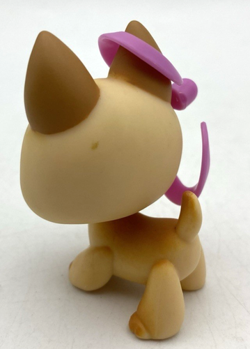 AUTÉNTICO LPS Perro #212 Littlest Pet Shop Pastor Alemán Mascotas Portátiles - Imagen 6 de 6