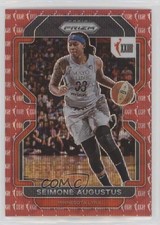 2022 Panini Prizm WNBA W25 Ruby Wave Prizm Seimone Augustus #156 HOF 5ya