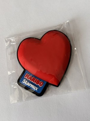 Haribo Starmix Herz Kühlschrankmagnet Gummi selten neu und versiegelt