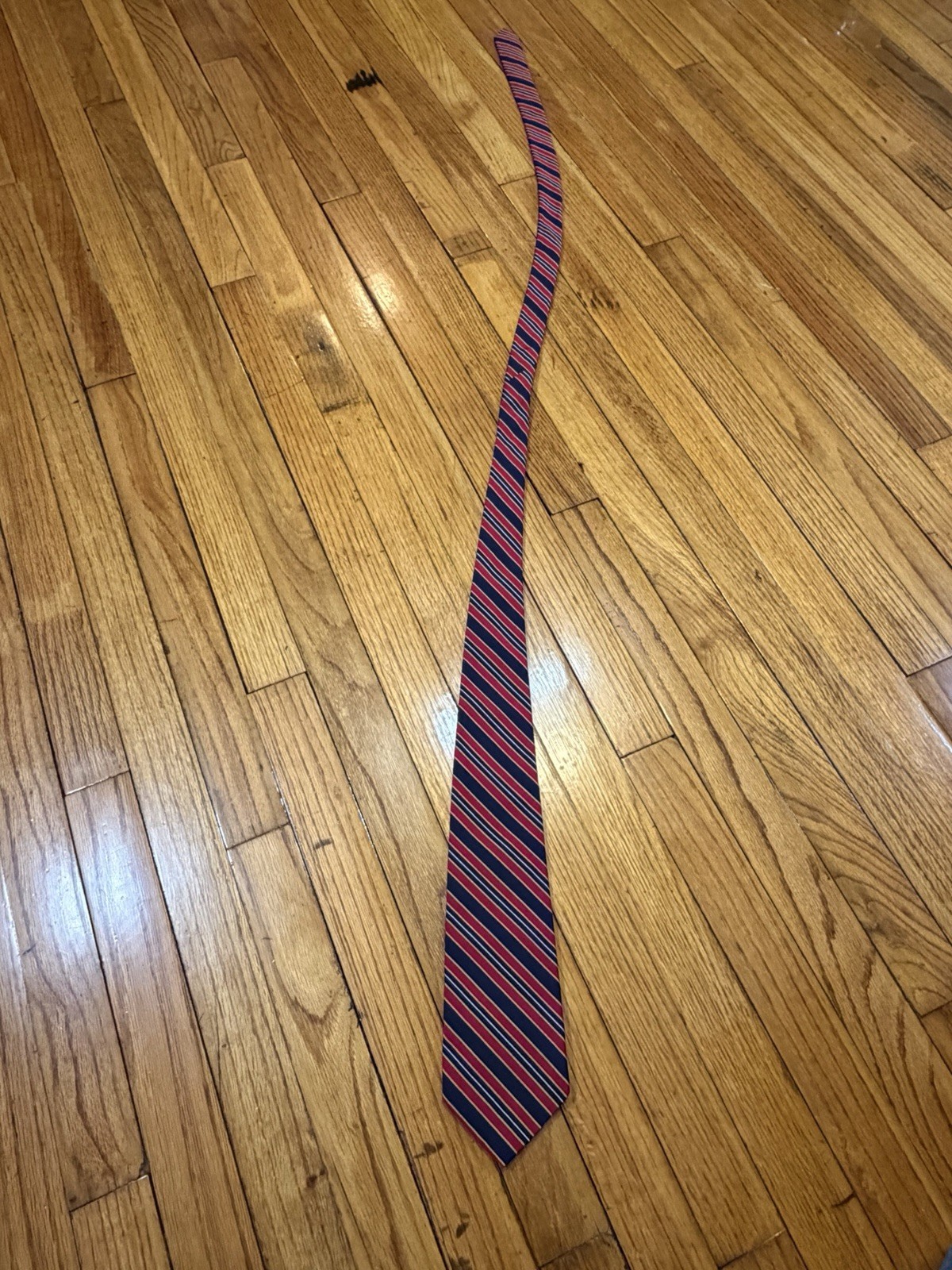 Robert Talbott Satel's Diagonal Striped Handsewn … - image 7