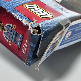 2015 LEGO JURASSIC WORLD PTERANODON CAPTURE SET 75915 RETIRED DAMAGED BOX