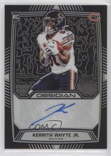2019 Panini Obsidian Rookie Auto 53/150 Kerrith Whyte Jr #RA-KWH Auto 04a6