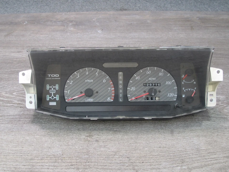 99-01 ISUZU VEHICROSS INSTRUMENT CLUSTER GAUGE SPEEDOMETER 8972081943 OEM - Image 2 of 4