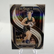 2025 Panini Select WNBA Bridget Carleton White Prizm /99 Premier #193 Lynx
