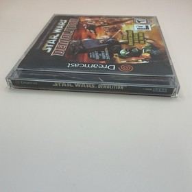 Star Wars: Demolition (Sega Dreamcast, 2000) Complete  W/ Manual