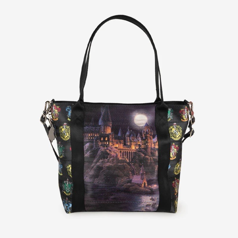 Harvey’s Harry Potter Hogwarts Medium Poster Tote Bag, Charm Of Crest NEW image 3