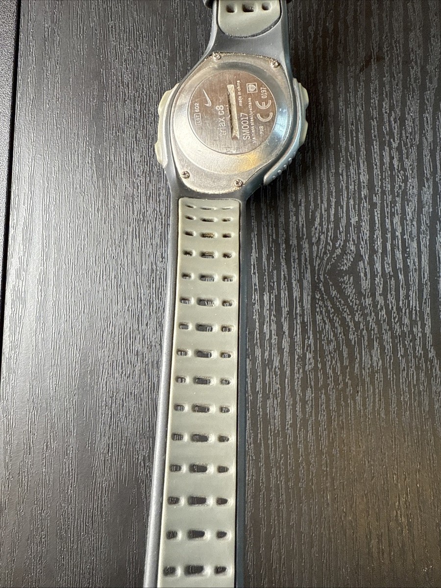 Nike Triax C8 SM0017 Digital Watch Alarm 50 Lap 50m New Battery | eBay