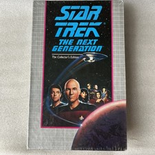 Star Trek Next Generation Encounter at Farpoint (VHS, Collectors) NEW Box Wear