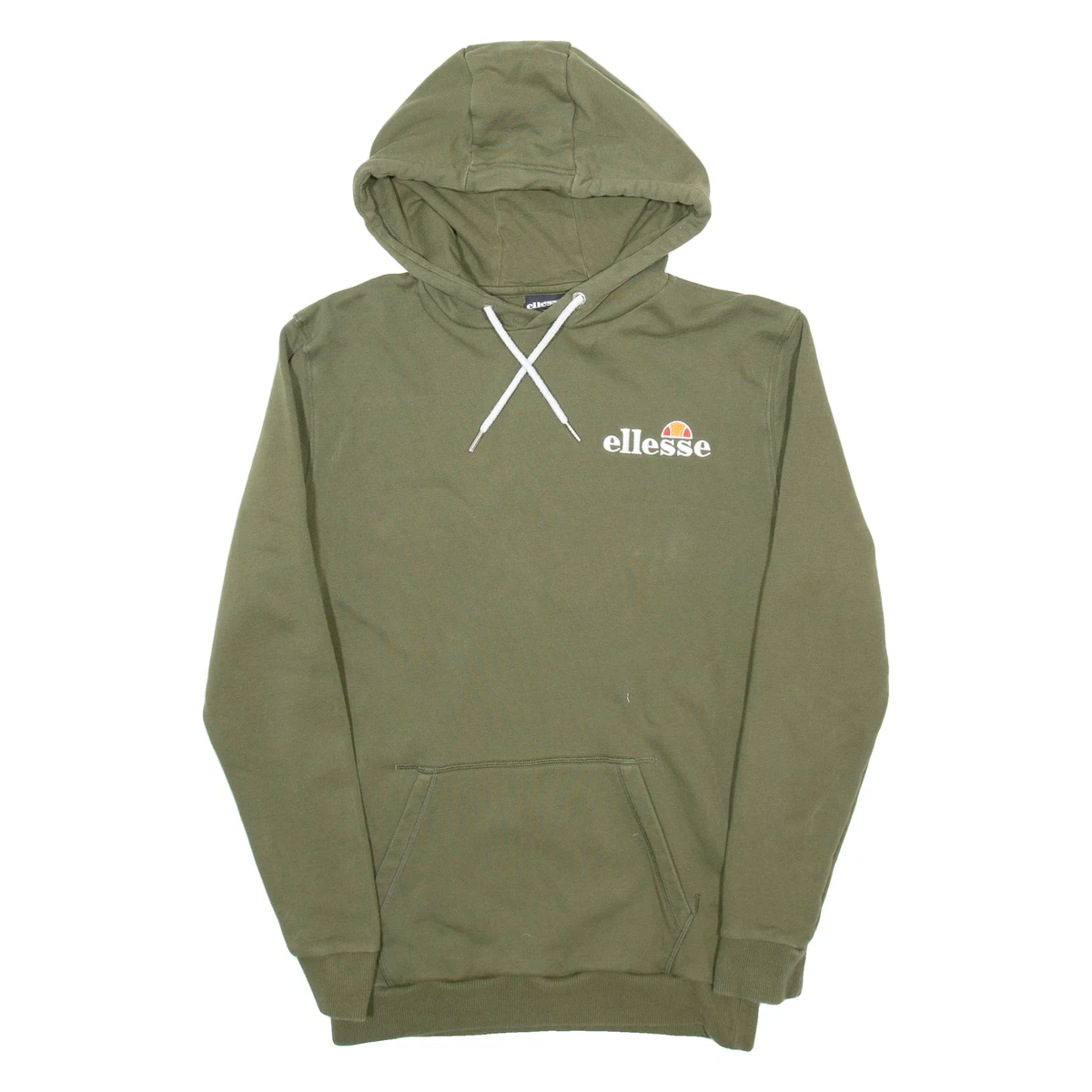 Sweat à Capuche Ellesse Homme Jaune Taille L - Logo, Pull Sport Occasion