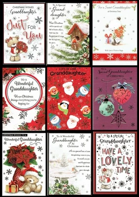 POPPY HILL/PRELUDE/STARLIGHT ETC CARTOLINA DI NATALE NONNA Qualità ~ Carte di qualità OTTIMA SCELTA di DESIGN