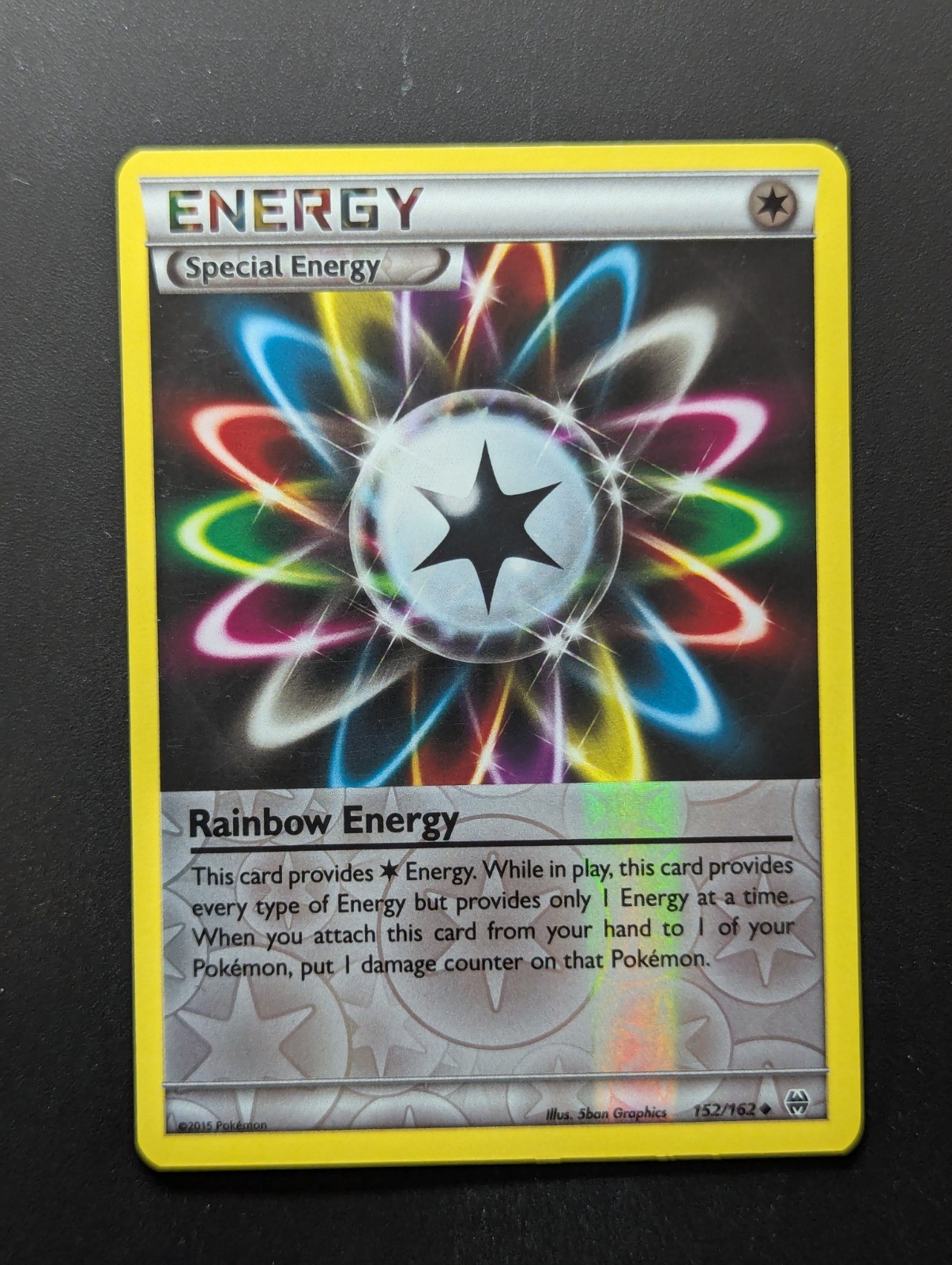 Rainbow Energy Reverse Holo Uncommon XY - BREAKthrough 152/162 NM