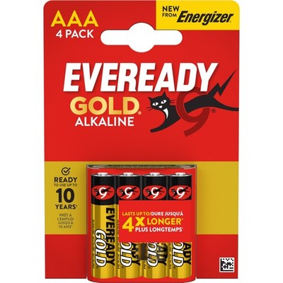 Energizer - Eveready Gold Micro (AAA) - 4 Stück