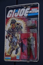 Rare 1983 Hasbro G.I Joe/Cobra Foot Loose (Infantry Trooper) 34 Back Vintage
