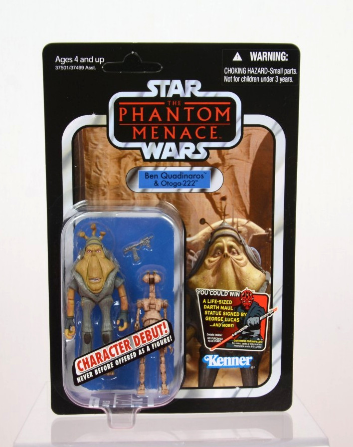 Star Wars Vintage Collection VC81 Episode 1 Ben Quadinaros Otoga 3.75 Figure