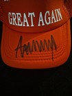 Donald Trump Signed Make America Great Again MAGA Hat Autographed w/COA POTUS — photo 2