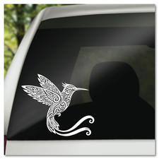 6" Tribal Hummingbird Phoenix Vinyl Decal Sticker
