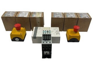 Set di 7 SIEMENS 3x3SB3801 2DG3 3x3SB3801 0DG3 1x3RT1036 1AP04 tecnologia di controllo