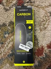 Men's Superfeet Low Arch Insoles (Carbon) Men's SZ G (13.5-15)