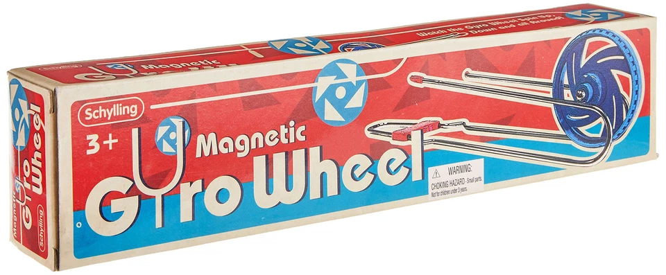 Schylling Magnetic Gyro Wheel Classic Spinning Toy for Kids and Adults 11 Inch - image 4 of 4