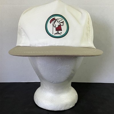 Vintage Uniforms To You Hat Cap Strap Back Mens One Size White Tan Restaurant