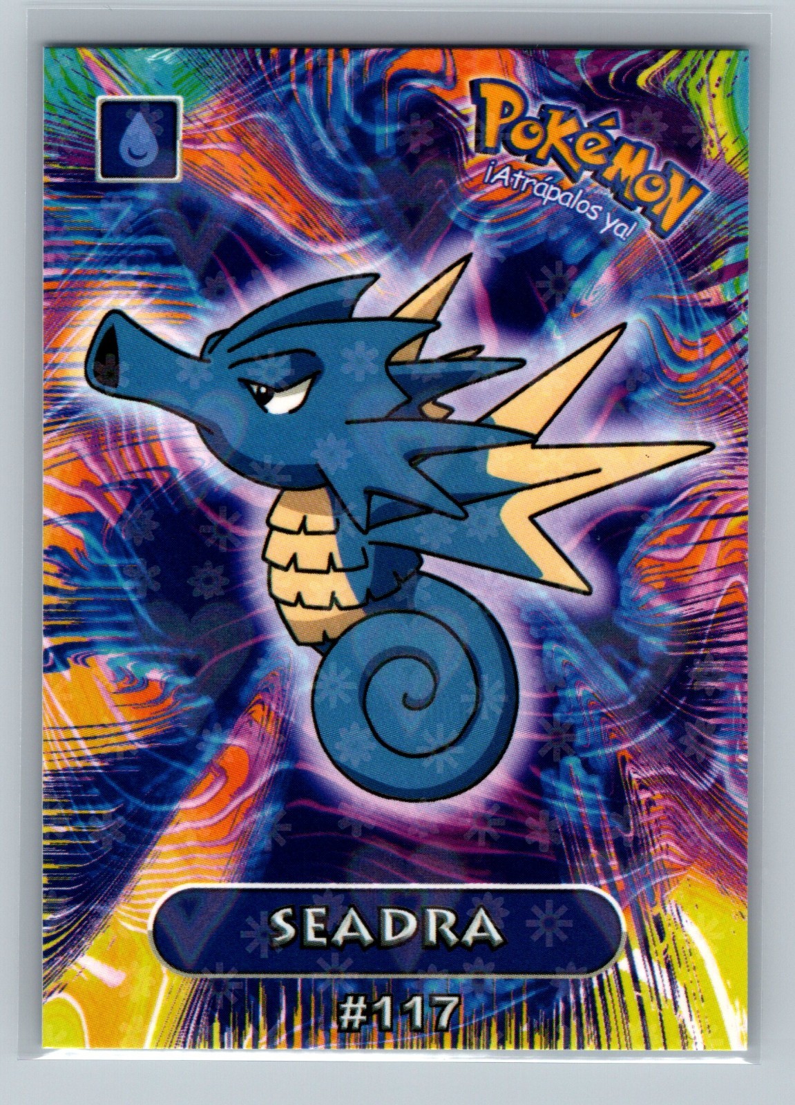 Pokemon Card - Seadra #117 - Holo