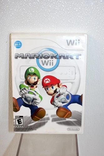 Nintendo WII Mario Kart With Manual & Case UNTESTED