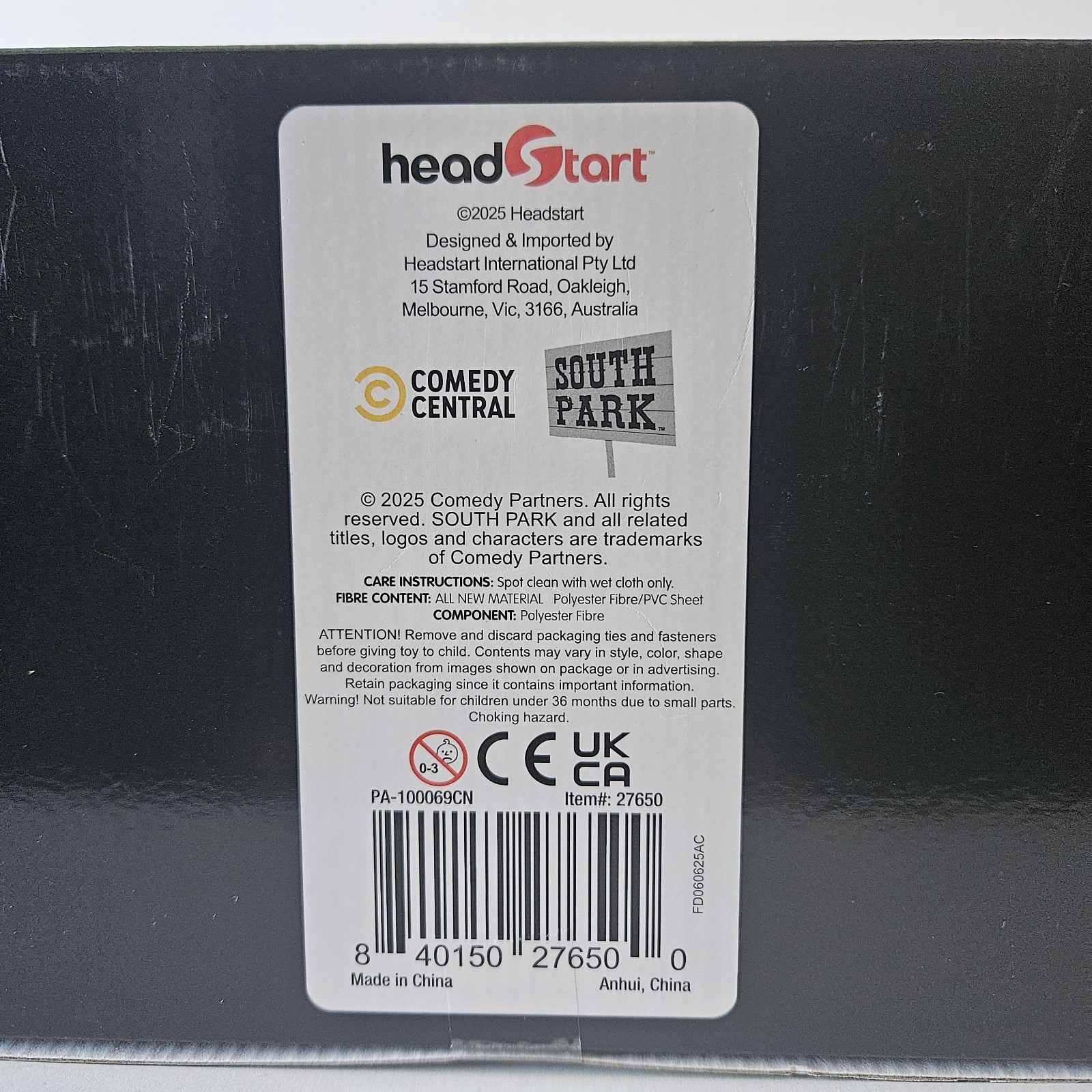 South Park Limited Edition Cartman Cheesy Poofs Plush