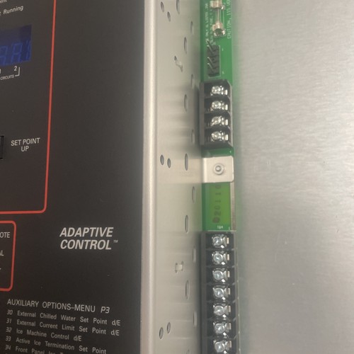INTERFAZ DE CONTROL ADAPTATIVO ENFRIADOR TRANE X13650362-05 REV. J 6200-0010-09 - Imagen 9 de 9