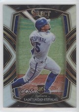 2021 Panini Select Diamond Level Holo Prizm Santiago Espinal #213 0k26