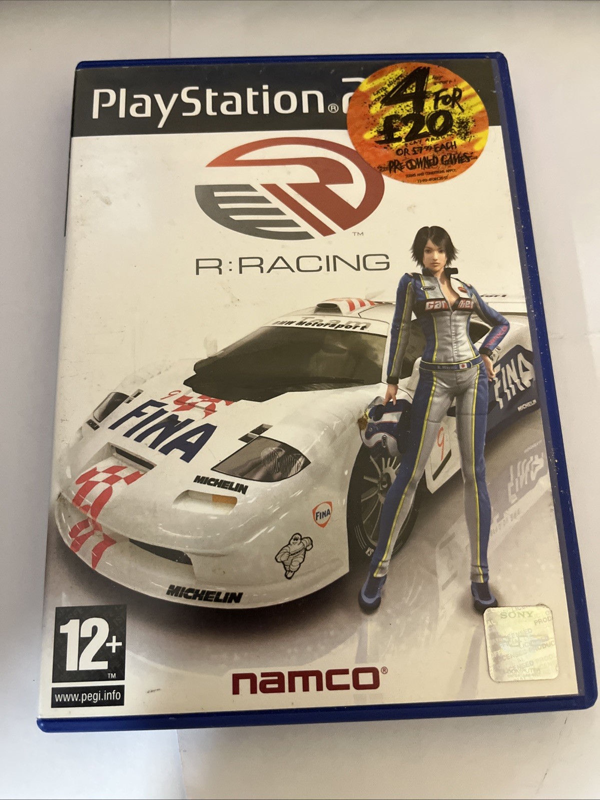 R: RACING - PS2 - OTTIME CONDIZIONI COPERTINA ENG NO LIBRETTO