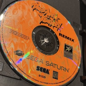 SEGA Battle Arena Toshinden Remix Sega Saturn 1996 Fighting NTSC-U/C Manual
