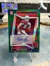 2022 Panini Rookies & Stars - Rookies Trey McBride #139 True Green Signatures /5