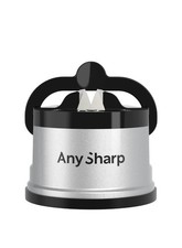 AnySharp World's Best Knife Sharpener, PowerGrip Suction, Original and Genuine