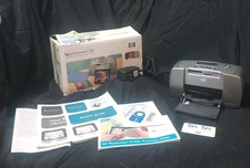 HP Photosmart 145 Compact Photo Printer With Text LCD & Memory Card Slots