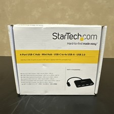 StarTech.com 4-Port USB-C Hub - Mini Hub - USB-C to 4x USB-A - USB 2.0