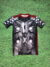 Under Armour Top Medium Grey Thor Alter Ego Avengers Compression Baselayer Gym