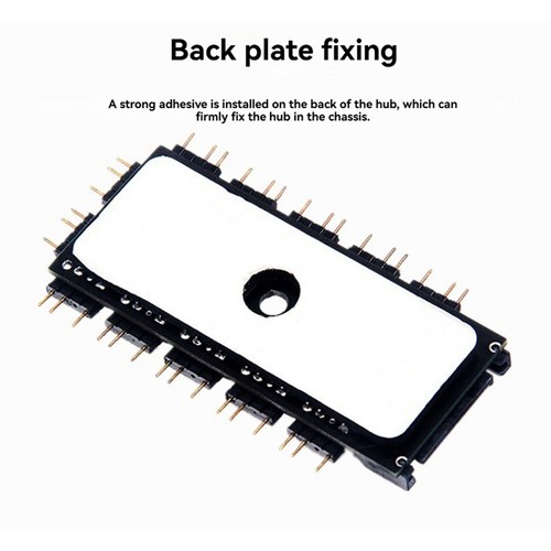 Motherboard 1 Bis 11 5 V 3-Poliger PWM-Kühlerlüfter-Hub-Splitter-Verlängeru6878 - Bild 4 von 7